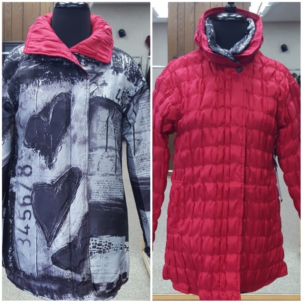 UBU Reversible Red Quilted Jacket